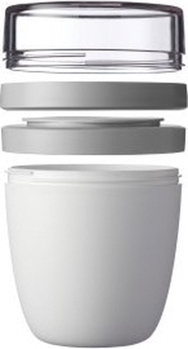  Mepal – Lunchpot Ellipse – Praktische Muesli Beker To Go – Nordic Pink – Geschikt Voor Vriezer, Magnetron En Vaatwasser.
