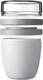  Mepal – Lunchpot Ellipse – Praktische Muesli Beker To Go – Nordic Denim – Geschikt Voor Vriezer, Magnetron En Vaatwasser.