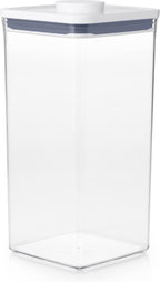  OXO Good Grips Voorraadbus 'POP' 2.0 - Groot Vierkant - Hoog - 5,7 Liter