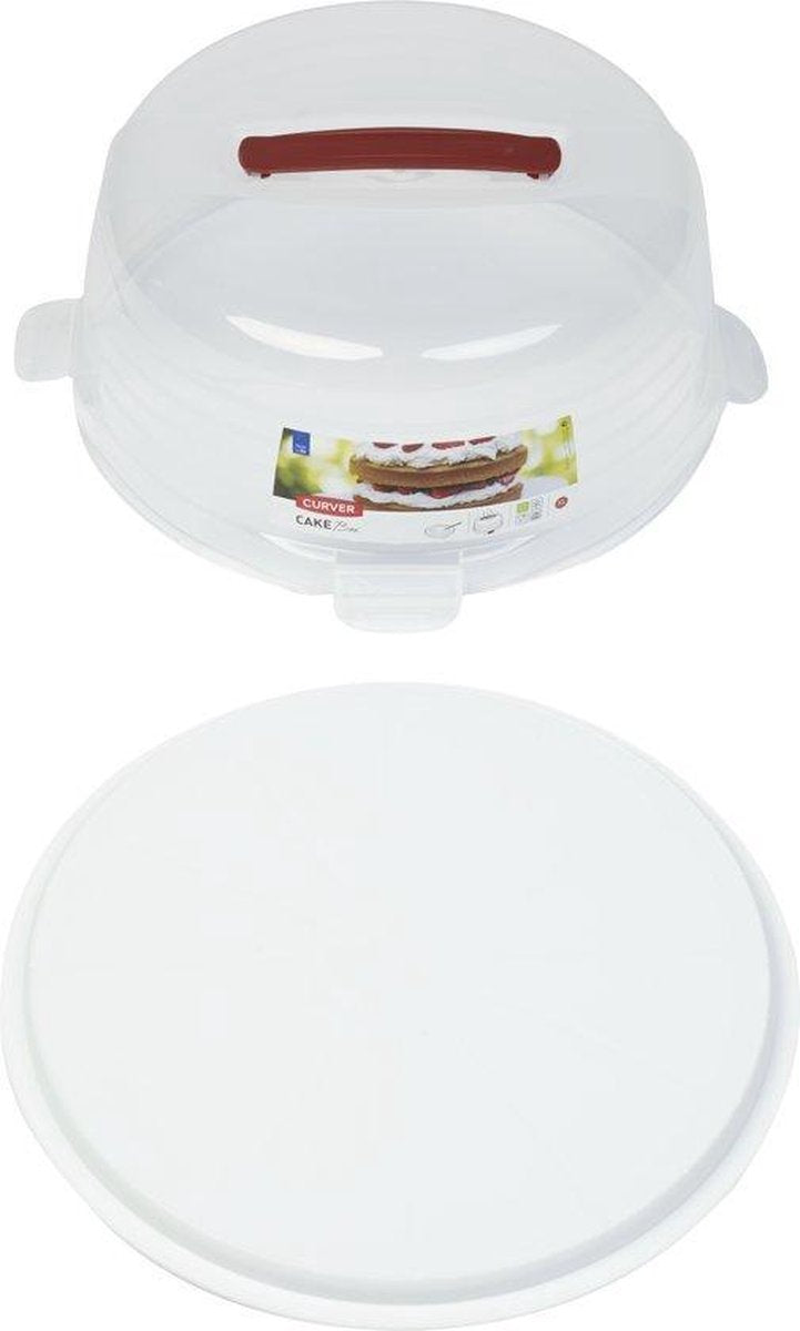  Curver Chef@Home Taartdoos Hoog - Wit