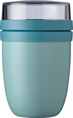  Mepal – Isoleer Lunchpot Ellipse – Houdt Je Eten 6-8 Uur Warm En 12 Uur Koud – Nordic Green – 2 Compartimenten – Soep Beker To Go – Yoghurt Beker Muesli - Thermos Lunchbox