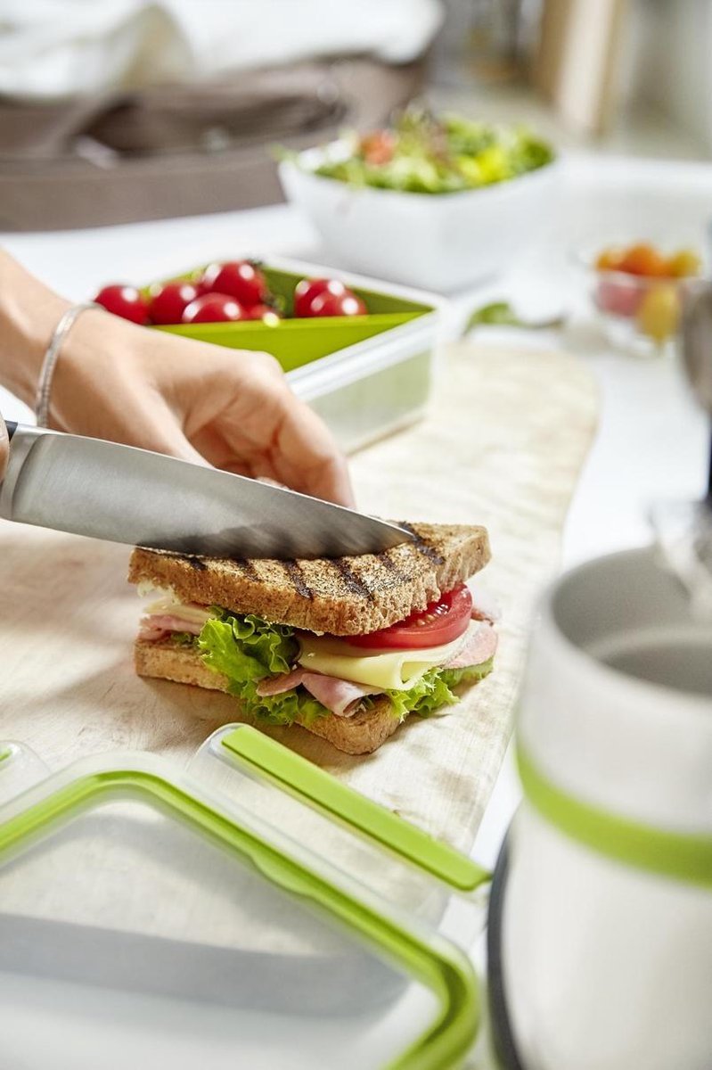  Tefal Masterseal To Go Lunchbox - 1.2L - Rechthoekig