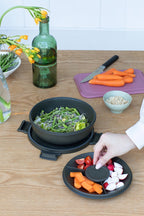  Brabantia Make &amp; Take Salade Lunchbox - 1,3 L - Kunststof - Dark Grey