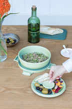  Brabantia Make &amp; Take Salade Lunchbox - 1,3 L - Kunststof - Jade Green