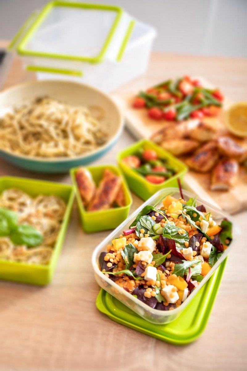  Tefal Masterseal To Go Lunchbox XL - 2,2L - Met Inlays