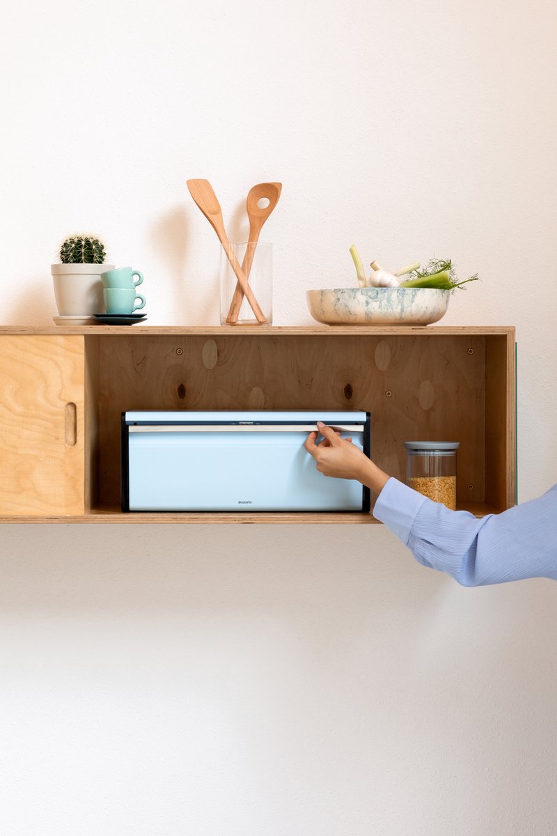  Brabantia Broodtrommel - Met Klepdeksel - Dreamy Blue