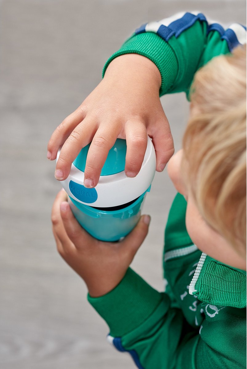  Mepal – Lunchset Campus (sb + Lb) – Schoolbeker En Broodtrommel Voor Kinderen – Blauw – Bento Box - Lekvrij