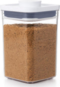 OXO Voorraadbus 'POP' 2.0 Klein Vierkant - Laag (1,0 Liter)