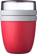  Mepal – Lunchpot Ellipse – Praktische Muesli Beker To Go – Nordic Red – Geschikt Voor Vriezer, Magnetron En Vaatwasser.