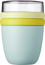  Mepal – Limited Edition Lunchpot Ellipse – Praktische Muesli Beker To Go – Lemon Vibe – Geschikt Voor Vriezer, Magnetron En Vaatwasser- Onbeperkt Genieten