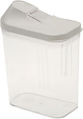 Merkloos Keeeper Strooibus 0,75L 10,5x5,5x17cm Wit/transparant