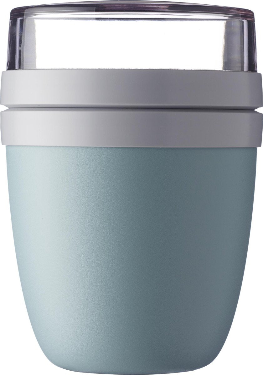  Mepal – Lunchpot Ellipse – Praktische Muesli Beker To Go – Nordic Green – Geschikt Voor Vriezer, Magnetron En Vaatwasser.