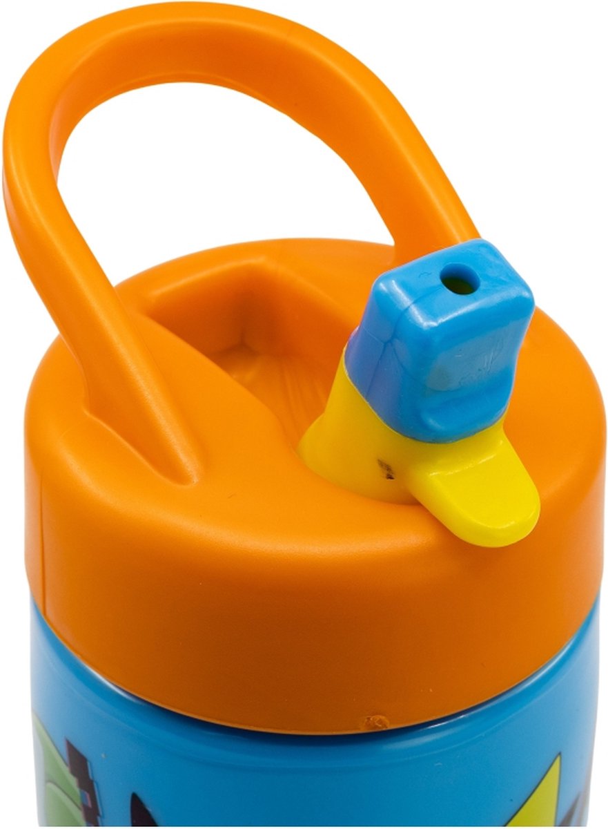 Stor Pokemon - Broodtrommel - Lunchbox - Pokemon - Blauw - Schoolspullen - Drinkbeker