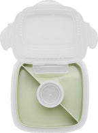  Lock&amp;Lock Saladebox - Salade Lunchbox To Go - Salade To Go - 950 Ml - Lekvrij - Met Verdeelvakjes - Groen