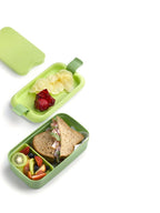  Curver Lunch&amp;Go - Vershouddoos - Lunchbox - Inclusief Bestek - 2/3 Compartimenten - Groen
