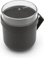  Brabantia Make &amp; Take Soepbeker - 0,6 L - Kunststof - Dark Grey