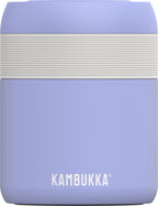  Kambukka Bora - Lunchbox - 600 Ml - Voedselcontainer Houdt 9 Uur Warm &amp; 100 % Lekvrij - Digital Lavender