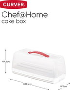  Curver Chef@Home Cakedoos - Wit/transparant