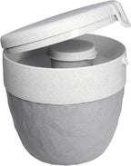 Koziol – Lunchbox / Lunchpot 1.0L – Praktische Muesli / Salade Beker To Go - 3 Compartimenten – Geschikt Voor Vriezer, Magnetron En Vaatwasser