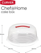  Curver Chef@Home Taartdoos Hoog - Wit