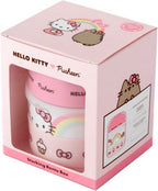 Hello Kitty &amp; Pusheen De Kat - Gestapelde Ronde Bento Box Lunchtrommel